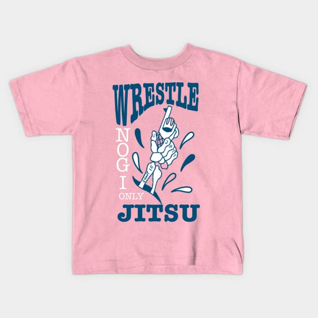 Wrestle Jitsu Kids T-Shirt by The40z